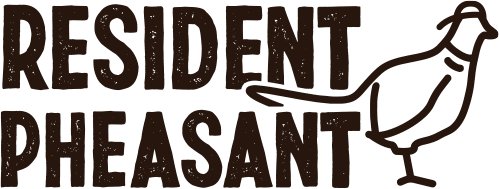Resident Pheasant Logo Brown