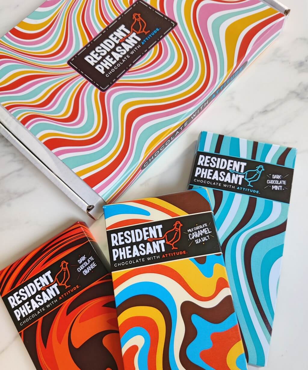 Resident Pheasant chocolate cocoa corporate gifting blog