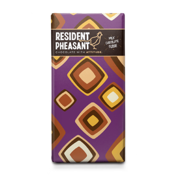 Resident Pheasant Fudge Milk Chocolate Bar