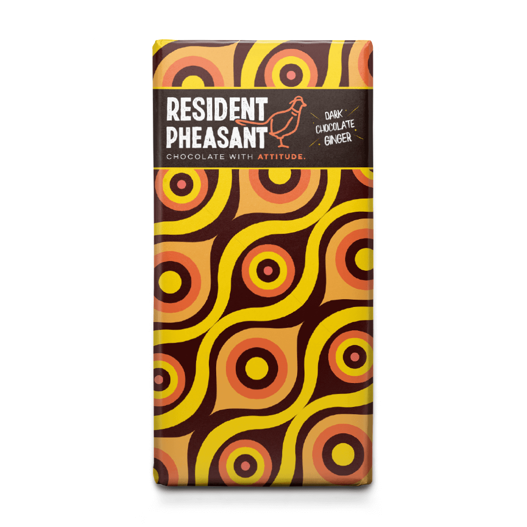 Resident Pheasant Ginger Dark Chocolate Bar