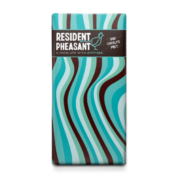 Resident Pheasant Mint Dark Chocolate Bar