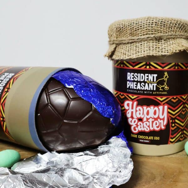 Open Dark Chocolate Easter eggs